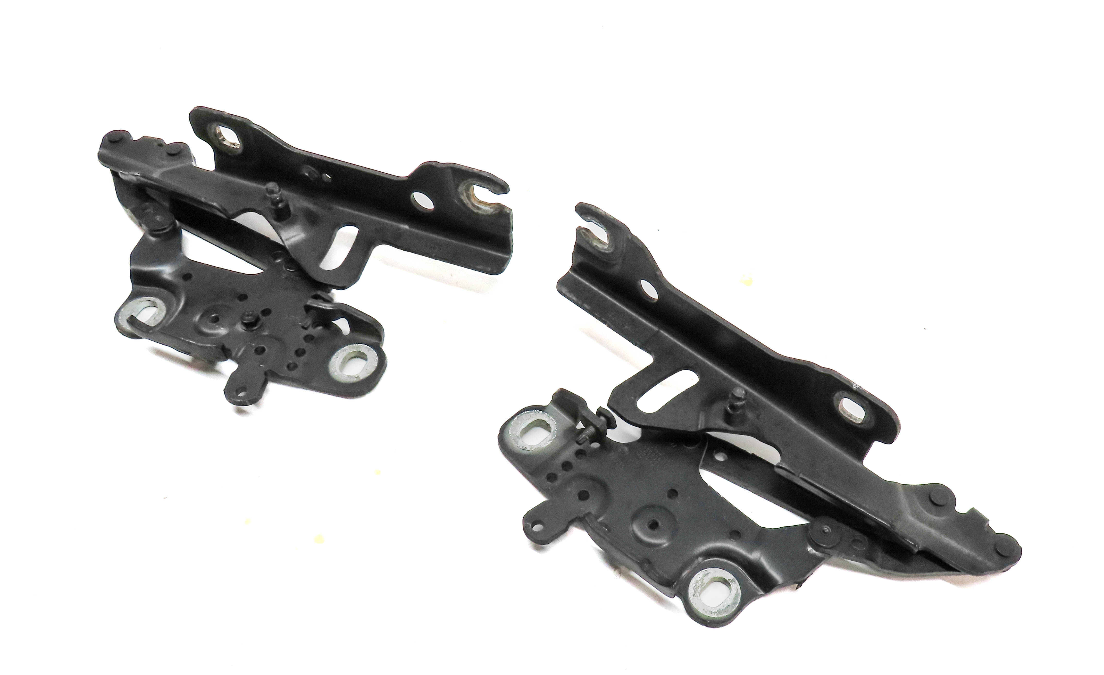 12-21 BMW 2 3 4 SERIES (F22 F30 F32 F34) LEFT & RIGHT HOOD HINGE SET 2 (Black) — exact item pictured